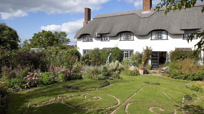 The Lucy Redman Garden and house